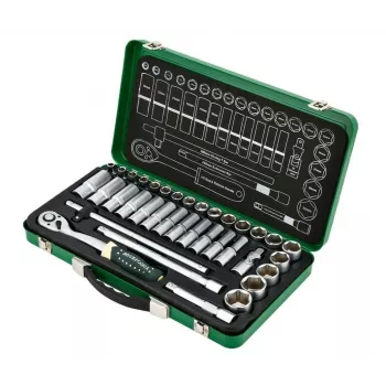ROCKFORCE dopsleutelset 36-delig 1/2 8-32mm