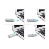 USB Type-A poortblokker DeLOCK 20947 10 poorten blauw