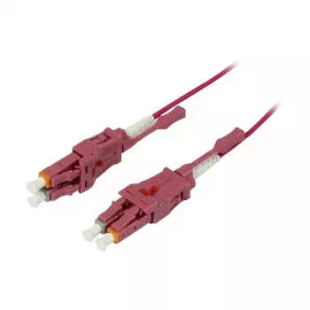 LWL-2-vezel-patchkabel 0,5 mtr LC-LC 50/125um OM4 Uniboot draaibaar Push/Pull AD 2mm - kabel - multimodevezel (S215550)