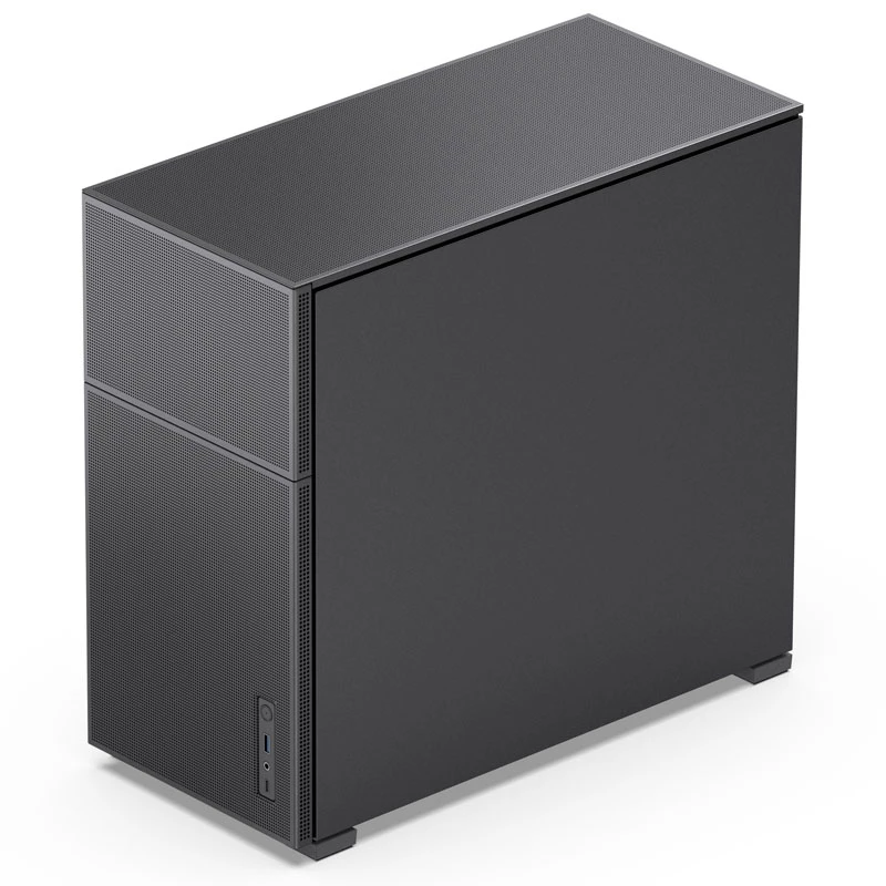 Jonsbo D41 Mesh Standard ATX pc-behuizing – zwart, gehard glas