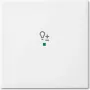 Busch-Jaeger 2CKA006220A0359 afdekplaat voor sensorhouder en -bus wit (2CKA006220A0359)