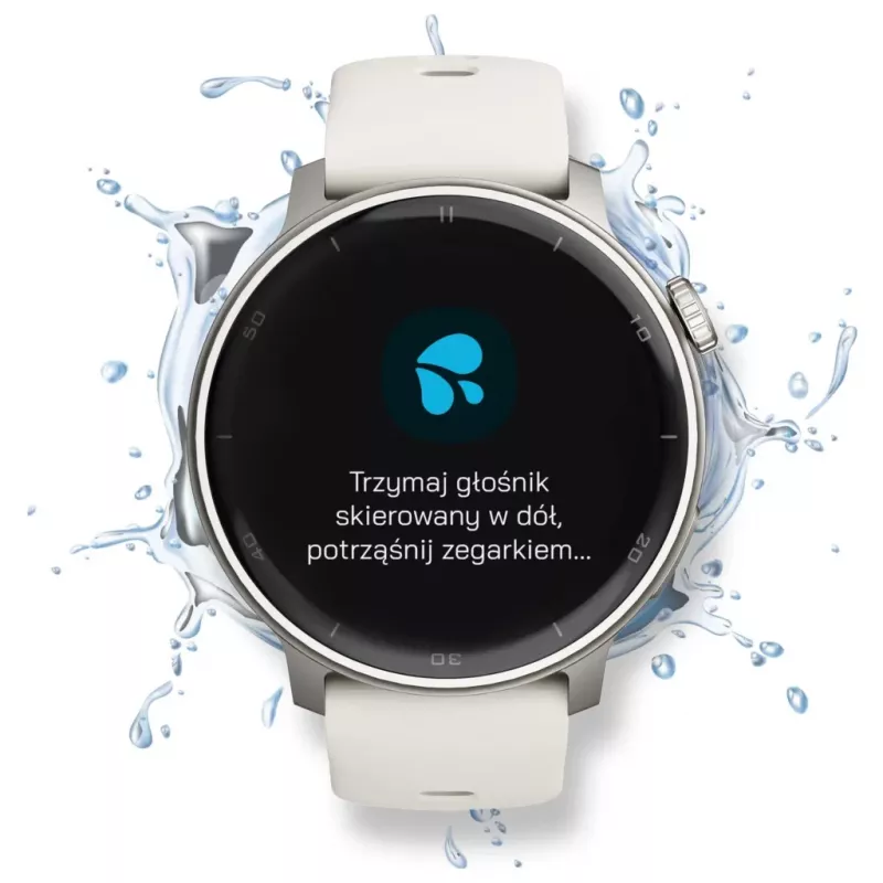 Smartwatch Stelio Activ GPS 46 mm zilver STSWA101SR, GPS, 46 mm behuizing