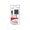GEMBIRD A-USB3-HDMI-02 USB-grafische adapter, HDMI-uitgang, tot 1920x1080, zwart, 36 g