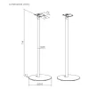 Vloerstandaard voor Sonos® ERA 300, Maclean, MC-995