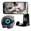 EnaBot Ebo Air 2 Plus mobiele thuisbewakingsrobot met AI-camera, grijs