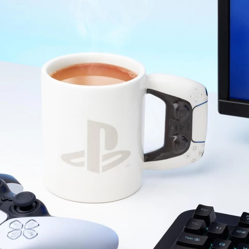 Beker Paladone PlayStation-vorm PS5 wit 0,48 L per stuk