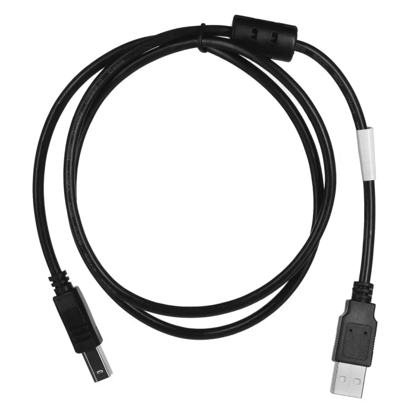 Lanberg CA-USBA-11CC-0010-BK USB-kabel 1 m 2.0 USB B zwart