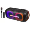 BLOW DJBOX 30-392# Bluetooth-speaker 250 W met afstandsbediening en microfoon, USB, microSD, AUX, TWS, ingebouwde accu, zwart