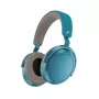 Sennheiser Momentum 4 Wireless hoofdtelefoon, full-size, Bluetooth, microfoon, adaptieve ruisonderdrukking, transparantiemodus, blauwgroen