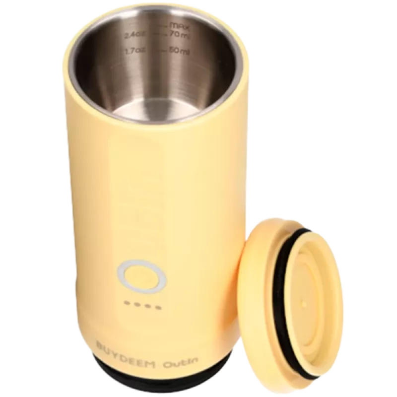 BUYDEEM Nano-espressomachine, model OTEM-01, kleur Mellow Yellow
