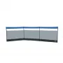 High Peak Mistral Windscherm en privacyscherm, grijs/blauw (10015)