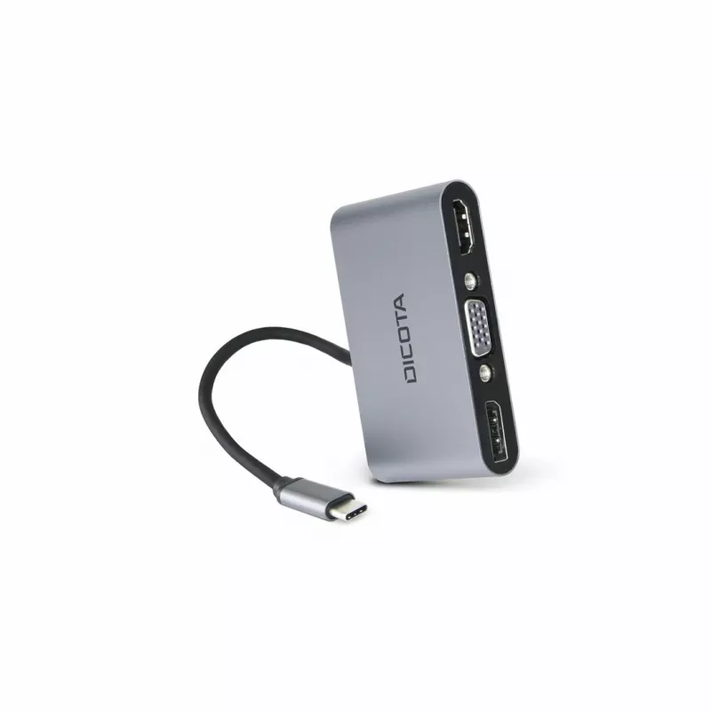 DICOTA D32064 mobiel dockstation tablet/smartphone/laptop zilver