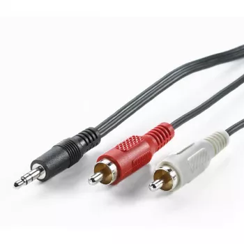 VALUE Secomp VALUE - audiokabel - stereo ministekker mannelijk naar RCA mannelijk