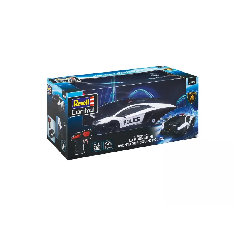 Revell Lamborghini Aventador politie modelbouwpakket