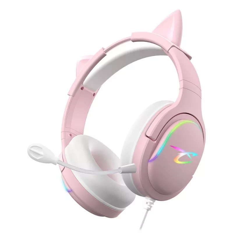 Headset Subsonic Spectra LED gaming headset Sweety roze