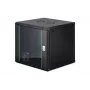 Wandgemonteerde netwerkkast DIGITUS Dynamic-N DN-37111 — 12U, 600 x 600 mm, IP20, slot met sleutel