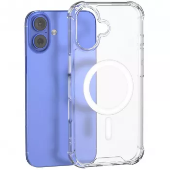 Border Case 4smarts Ibiza voor iPhone 17 16 cm transparant