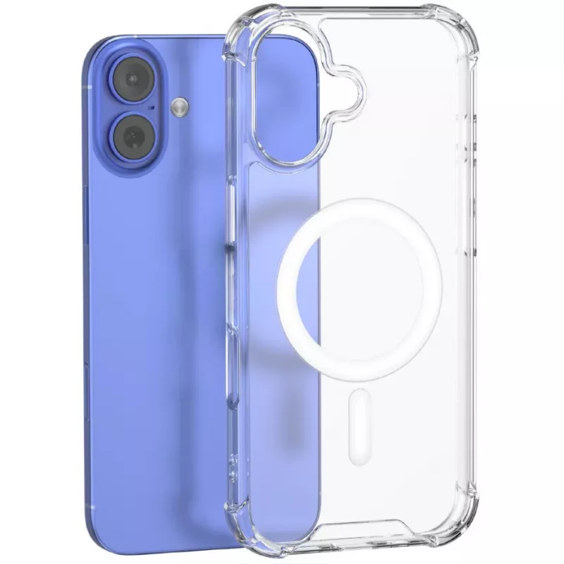 Border Case 4smarts Ibiza voor iPhone 17 16 cm transparant