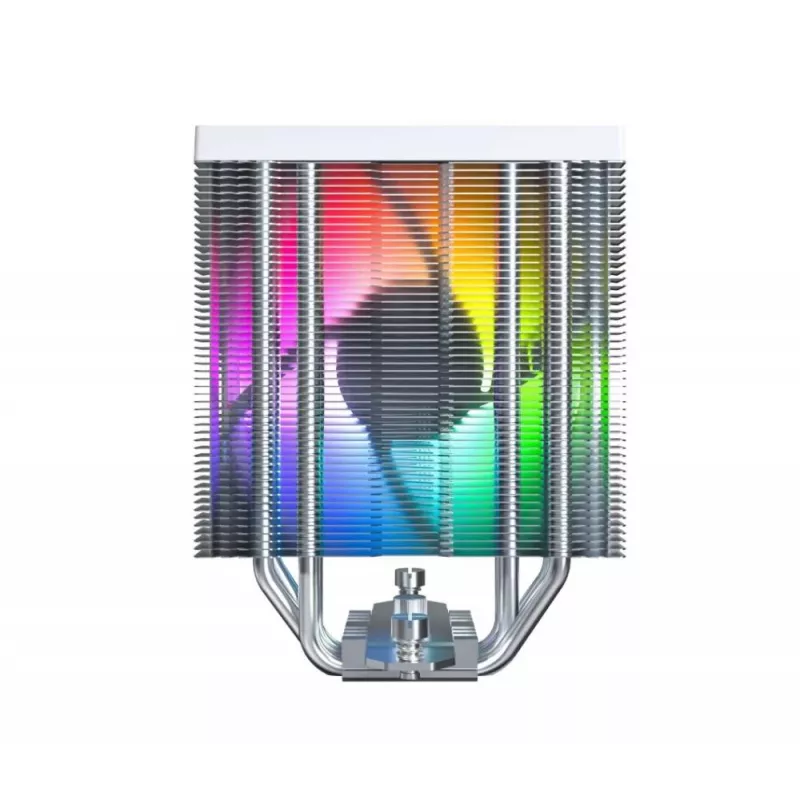 Montech NX400 White ARGB CPU-luchtkoeler, 120 mm, multi-socket, wit