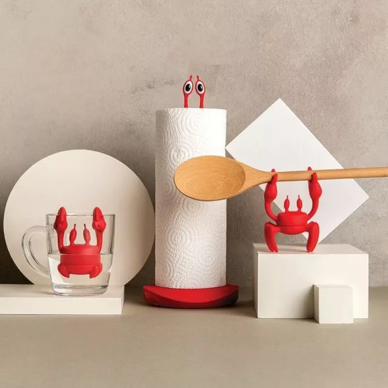 Silicone theefilter Ototo Design OT973 rood 66 mm 81 mm