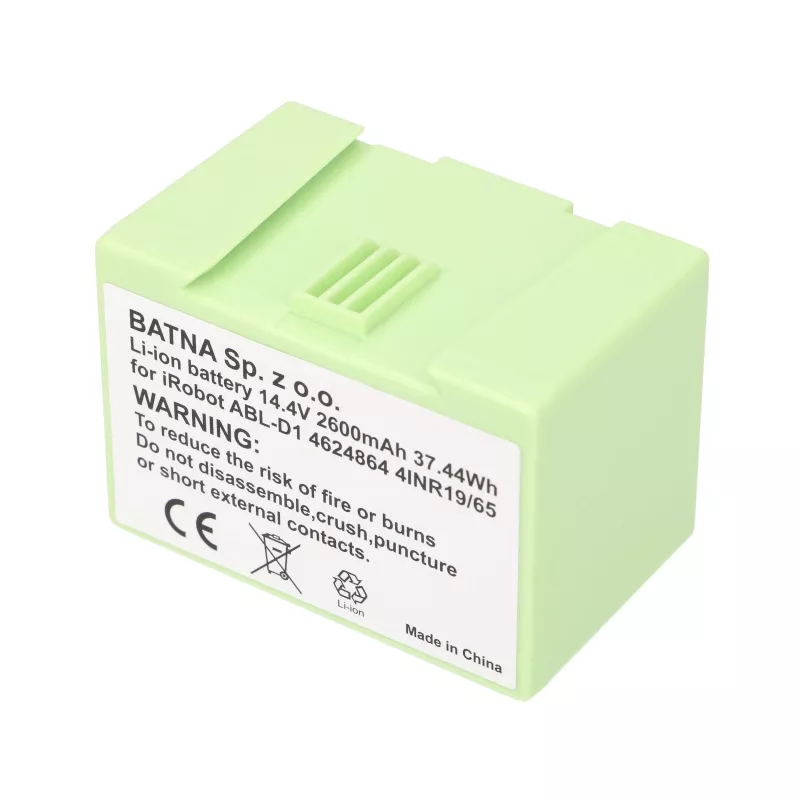 Roomba | accu, oplaadbare accu voor stofzuiger | E5 E6 I7 14,4V 2600mAh