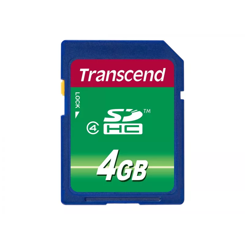 Geheugenkaart Transcend 4GB SDHC TS4GSDHC4