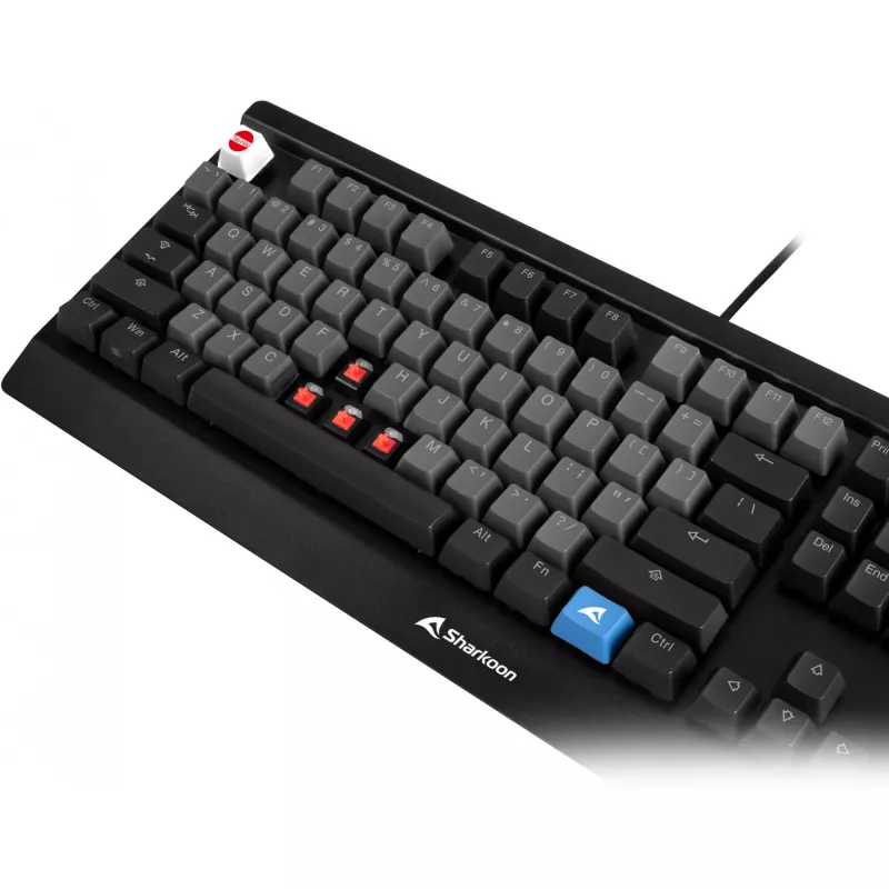 SKILLER SAC20, keycap zwart, 115 stuks, ISO-layout (DE)