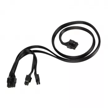 Stroomkabeladapter Triton SST-PP13 — 8-pin EPS naar 8-pin EPS & 4+4-pin