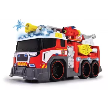 Brandweer speelgoedauto Dickie model 203307000 — op batterijen, vanaf 3 jaar, kleuren: zwart/blauw/rood/wit/geel