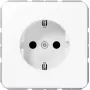 JUNG CD 1520 BFKI WW schuko-stopcontact, type F, breukvast, alpinwit