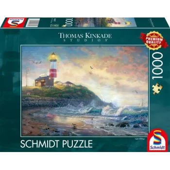 Thomas Kinkade Studios: Vuurtoren van hoop, puzzel 1000 stukjes