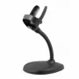 Standaardvoet: grijs, 15 cm hoogte, flexibele stang, middelgrote ovale verzwaarde basis, Voyager 1250g/1450g houder