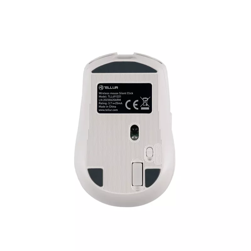 Tellur Silent Click draadloze muis wit