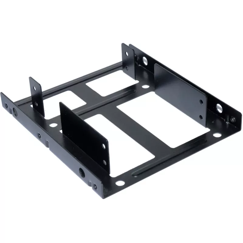 Montageframe ultron intern 2x2.5 SSD/HDD metaal zwart (377215)
