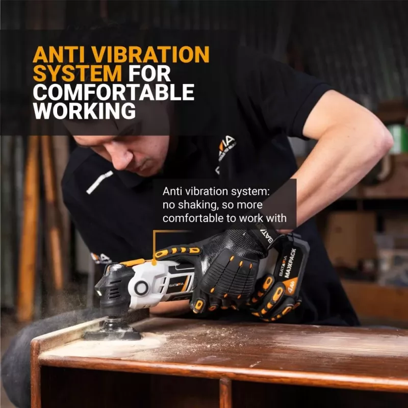 Batavia B.V. | 18V accu-antivibratie-multitool - zonder accu en oplader