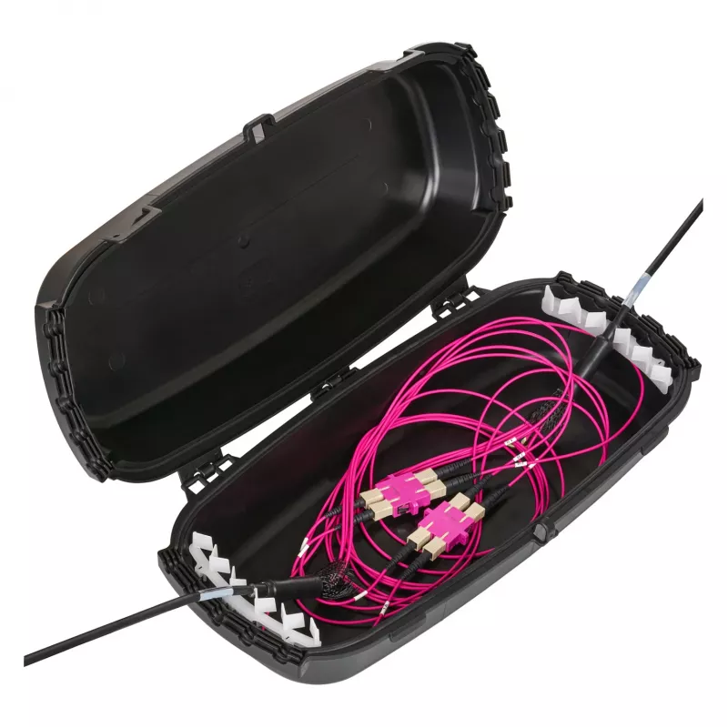 outdoorbox IP54 opklapbaar zwart 32x22x13cm