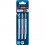 Bosch 2 608 900 550 decoupeerzaag-/figuurzaag-/reciprozaagblad decoupeerzaagblad hoogkoolstofstaal (HCS) 3 stuks