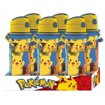 Aluminium fles 600 ml Pokemon