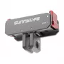 Magnetische 180°-zwenkadapter Sunnylife AD017 voor action-sportcamera's, 180°-draaiing