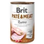 Brit Paté & Meat with Rabbit natvoer voor honden 400 g