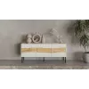 Cama INSERTO 3D TV-kast 143.5x40x61.5 cashmere + LED