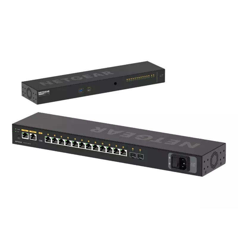 NETGEAR M4250-12M2XF managed L2/L3 2.5G Ethernet 1U zwart