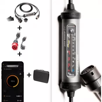 Juice Technology JUICE BOOSTER 3 air Country EU Basic Set (antraciet/zwart, 1,4 - 11 kW, 3,1 meter kabel)