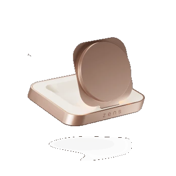 Draadloze oplader Zens Aluminium Series 20W/15W voor Qi-compatibele telefoons en oordopjes