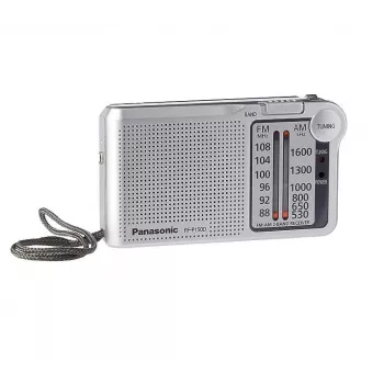 Panasonic RF-P150DEG draagbare analoge radio zilver