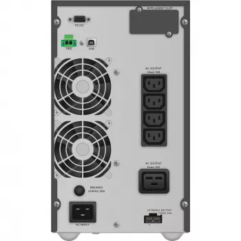 PowerWalker VFI 3000 TGB dubbelconversie (online) 3 kVA 2700 W 5 AC-uitgangen