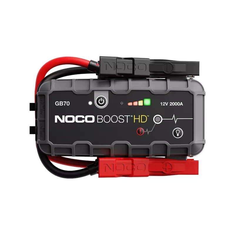 NOCO GB70 Boost 12V 2000A jumpstarter startbooster met ingebouwde 12V/USB-accu