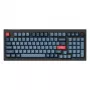 Keychron V5 Max toetsenbord universeel RF draadloos Bluetooth zwart grijs 96% mechanisch