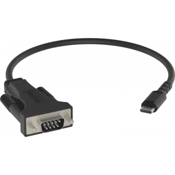 Vision Professional - Sirius-adapter - 24-polig USB-C (M) naar DB-9 (M) - zwart