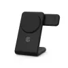 Indoor-oplader Crong CRG-MSPS-BLK smartwatch zwart Lightning USB draadloos